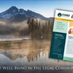 Article - Voices of Well Being in the Legal Community